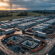 Im Bau befindlicher Batteriespeicher mit Anschluss an Umspannwerk — Risiken bei der BESS-Projektfinanzierung in Deutschland